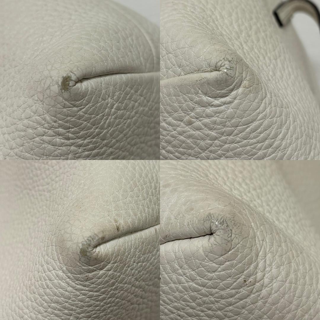 【保存袋付】GUCCI ソーホー アイボリー ハンドバッグ ミニバッグ