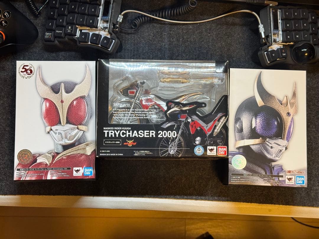 真骨彫　仮面ライダー クウガ　50周年記念 タイタンフォーム　フィギュアセット S.H.Figuarts (真骨彫製法) 仮面ライダークウガ タイタンフォーム