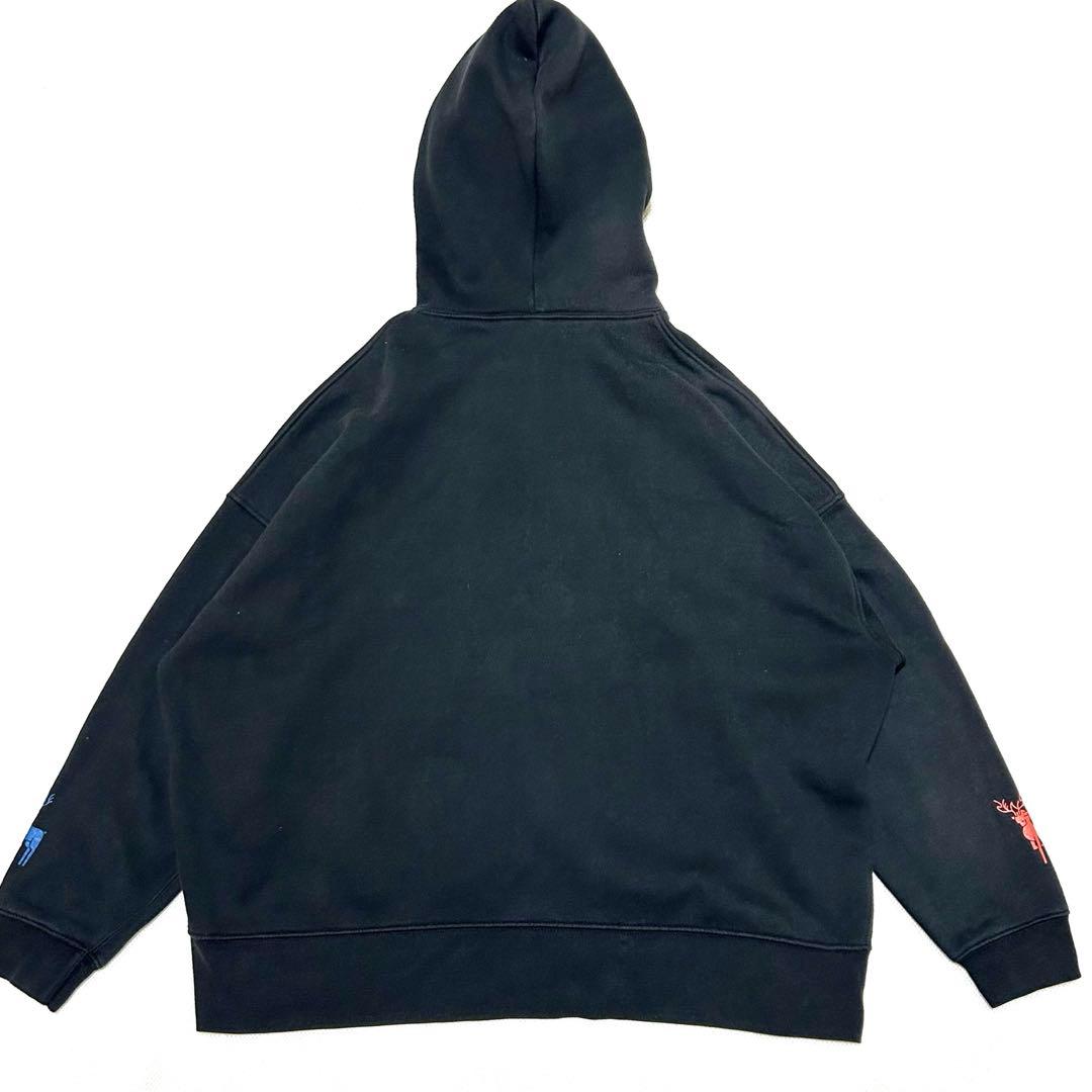 ヨルシカ 前世2021パーカー XL ナブナ ライブ 裏起毛 希少 ブラック