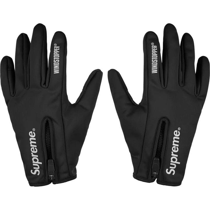 Supreme グローブ シュプリーム WINDSTOPPER Gloves S 新品未使用 Supreme Windstopper Zip Gloves シュプリーム グローブ