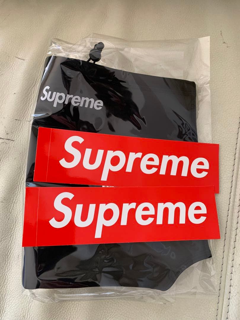 シュプリーム ネックウォーマー supreme キムタク 着 黒 キムタク着