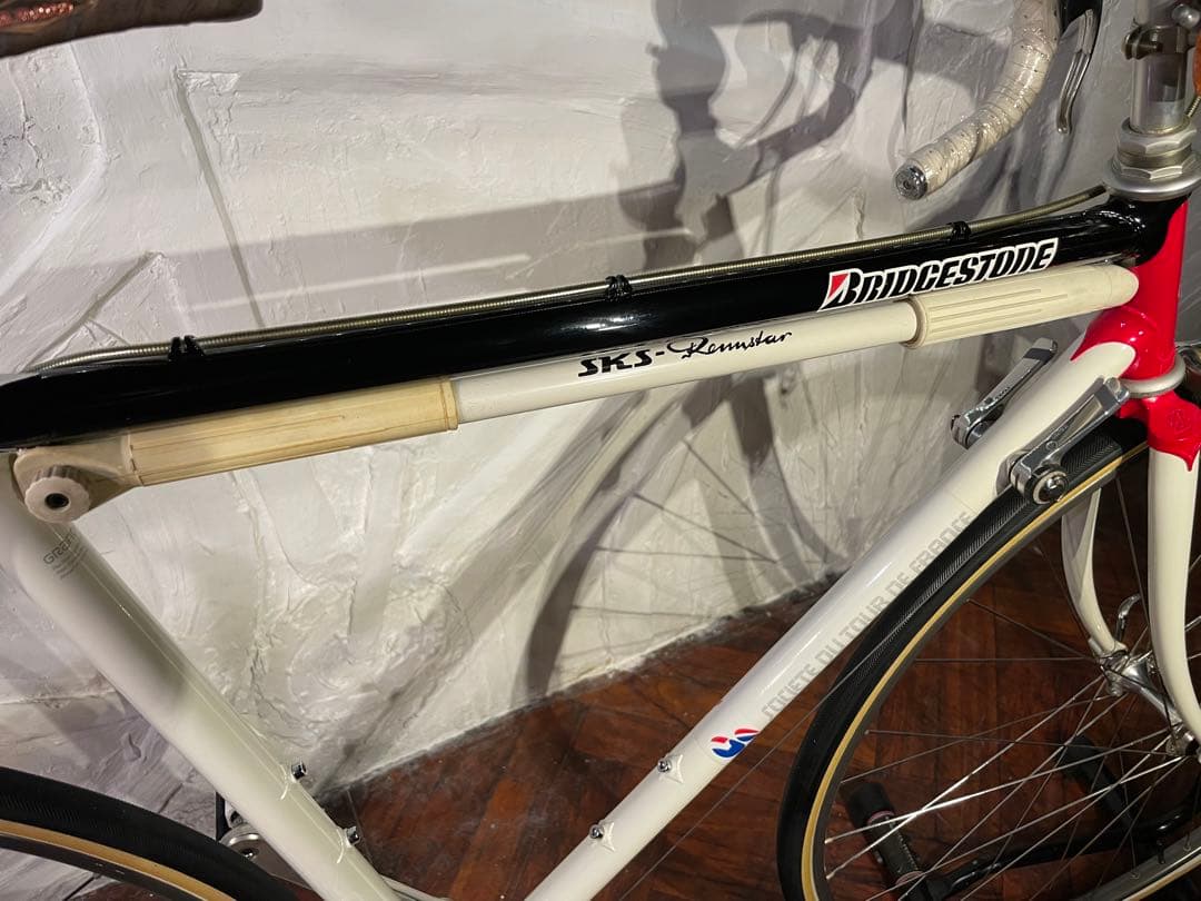 希少ビンテージ新車ブリヂストン グランベロ　シュパーブプロ　フレームポンプ付き