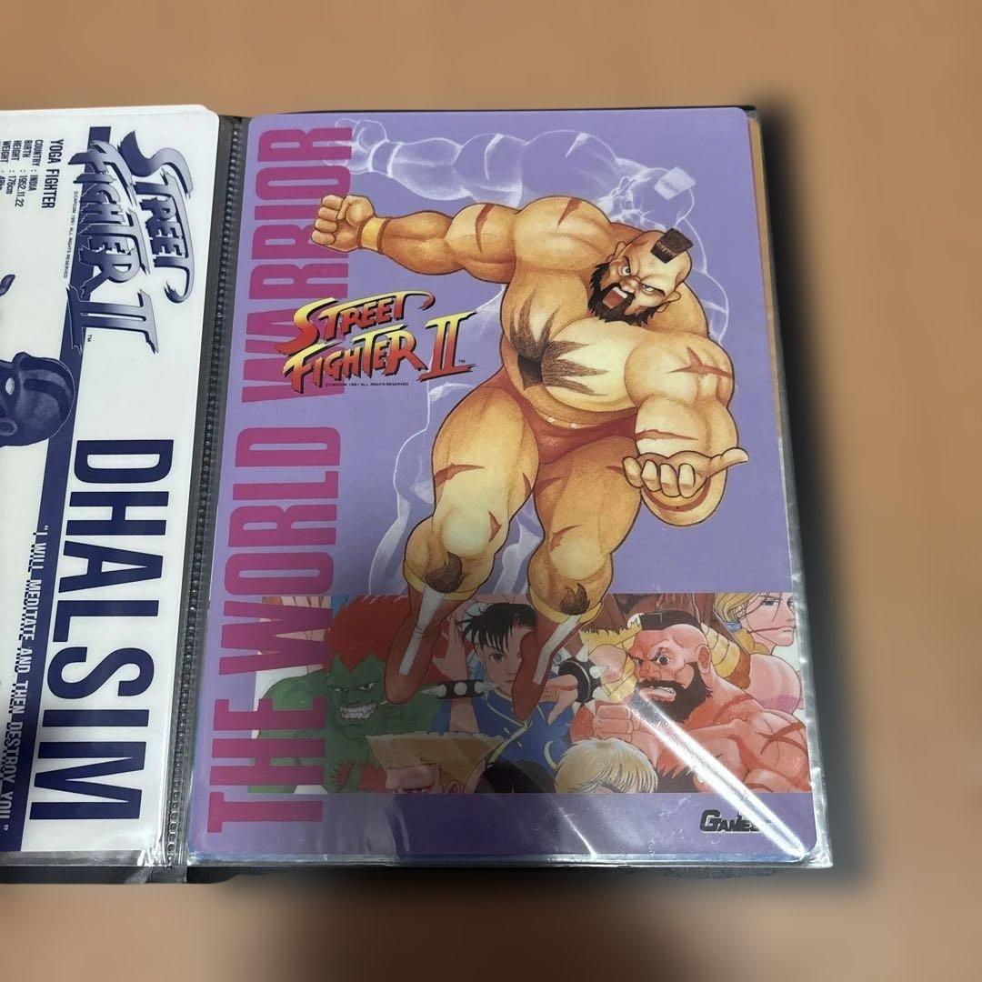 1991年第5回ゲーメスト大賞受賞記念ストリートファイター2下敷き