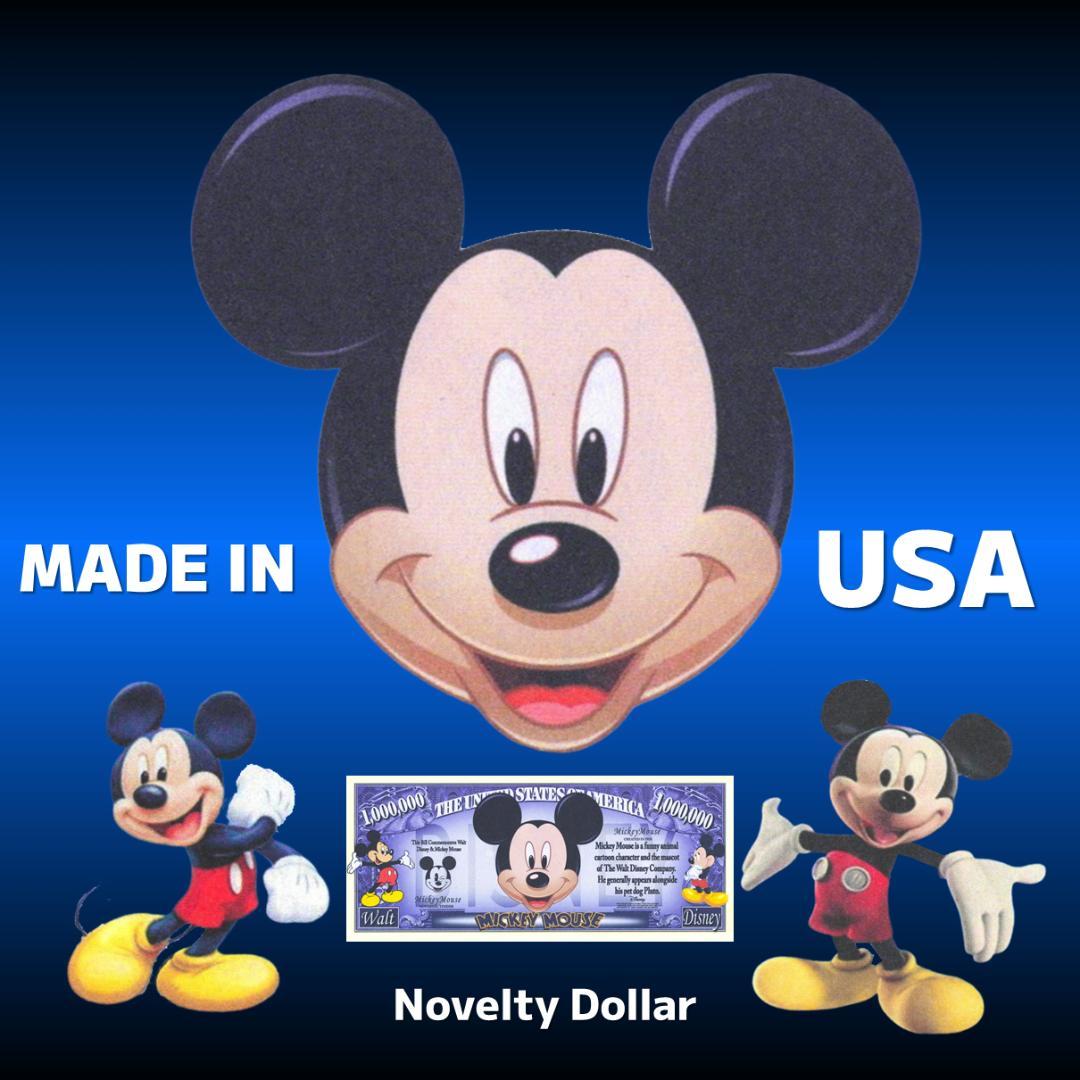 【ディズニー】ミッキーマウス　ノベルティ　ドル紙幣