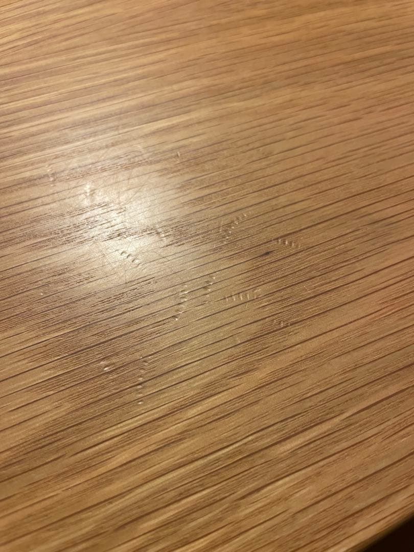 無印良品　木製テーブル　オーク材　ダイニングテーブル