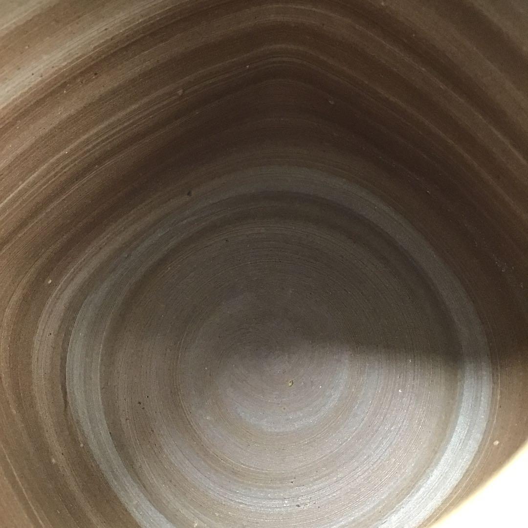 茶道具 水指 備前焼水指 大平孝昭作 栞 共箱 S39MS