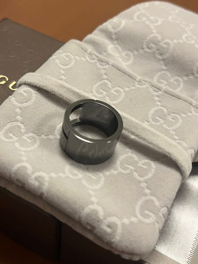 GUCCI Gリング 、グッチ　指輪　13号