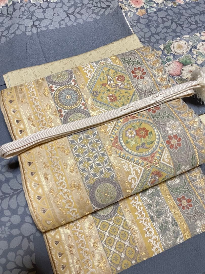 訪問着フルセット 辻ヶ花 作家 落款 正絹 絞り ぼかし 入学式 結婚式