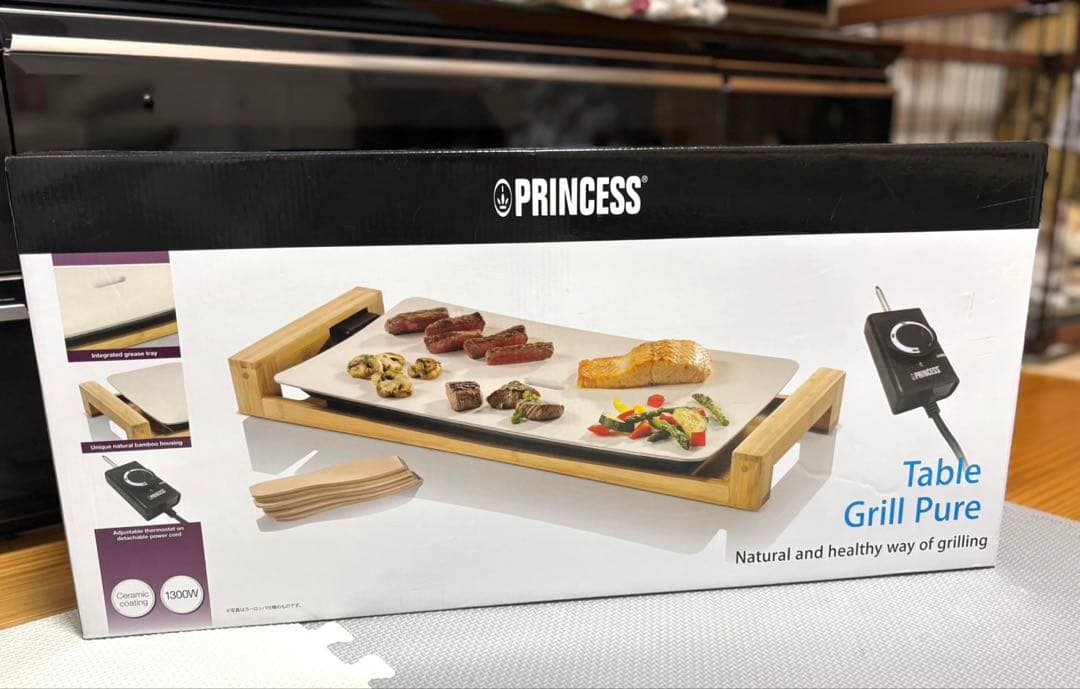 【新品未使用】PRINCESS Table Grill Pure 103030