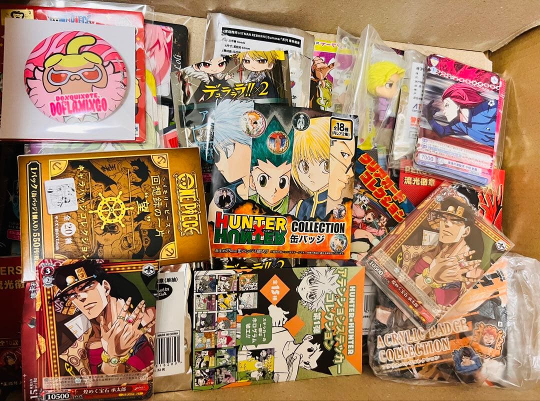 one piece ナルト 家庭教師ジャンプ アニメキャラグッズ大量 まとめ