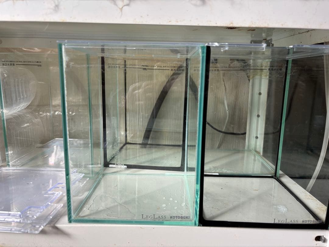 KOTOBUKI LEGLASS 150ハイ 水槽GEXヒーター5セット - メルカリ