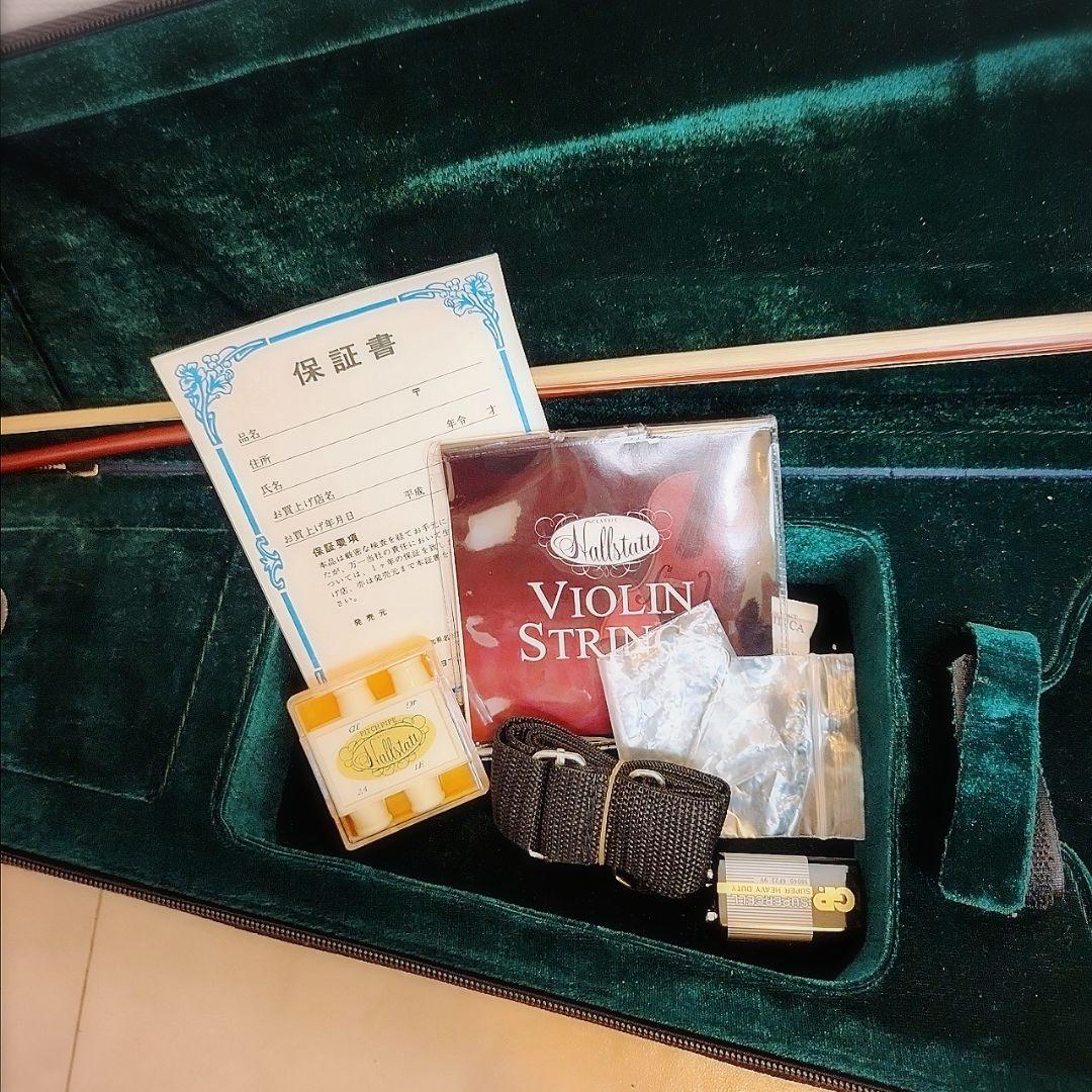 【美品】ハルシュタット エレキバイオリン CV-210E 4/4 付属品あり