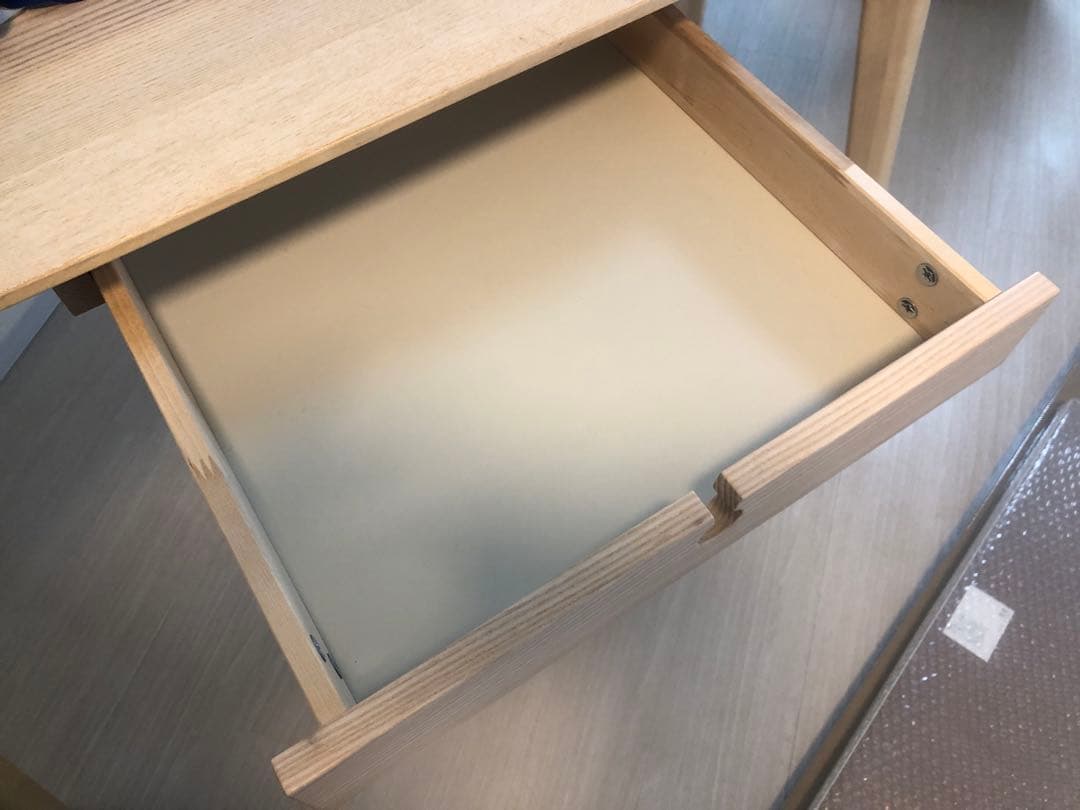 IKEA LISABO デスク 引き出し付き 118x45cm