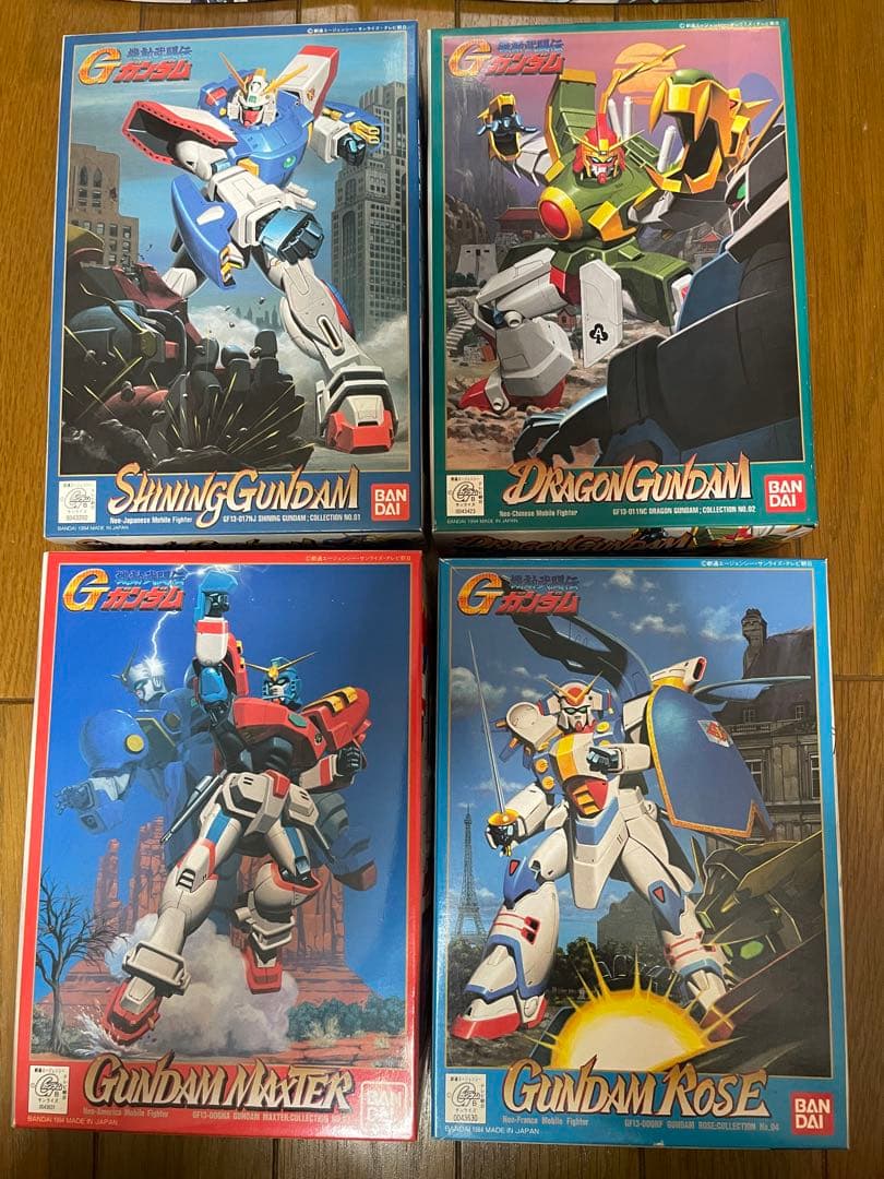旧キット 機動武道伝 Gガンダム 1/144 全10種 セット - メルカリ