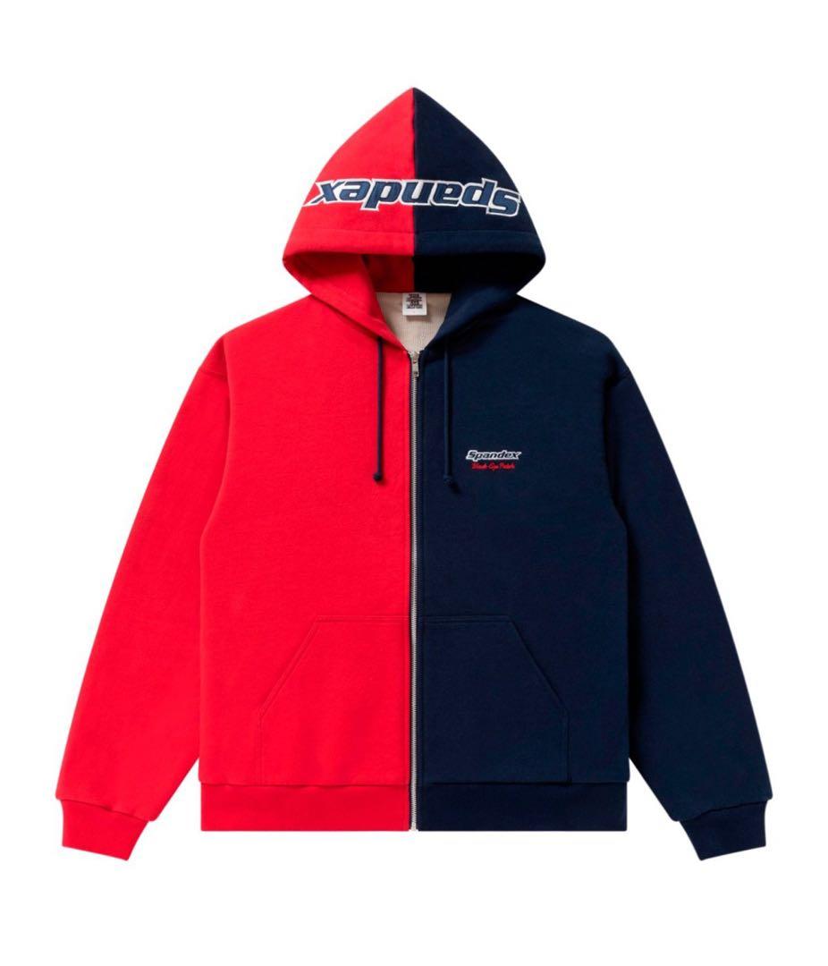 千葉雄喜 チーム友達 着用SPANDEX LOGO ZIP HOODIE