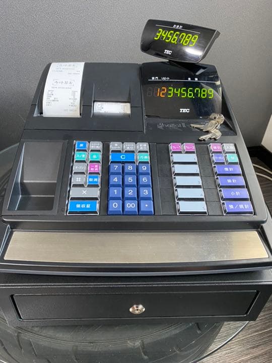 テックレジスターMA-550ツインプリンター人気機種885500