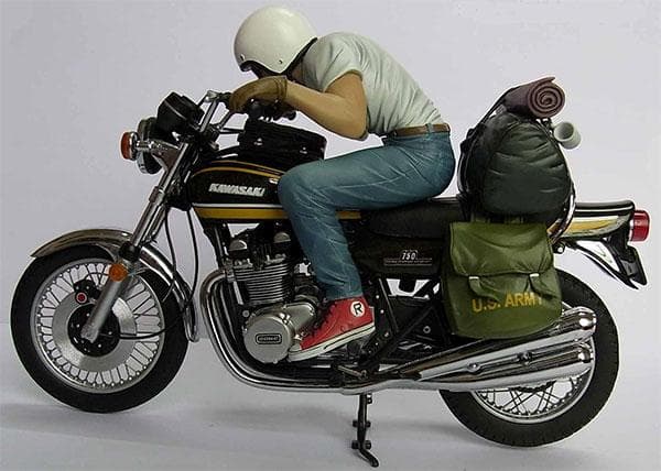 フィギュア KAWASAKI カワサキ 750RS Z2 ZⅡ＋初代キリン - メルカリ