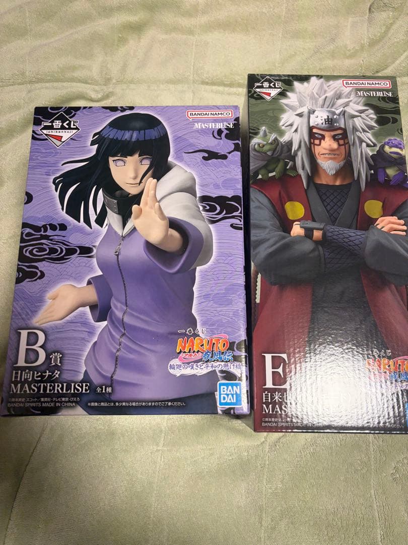 ナルト 一番くじ フィギュア B賞 日向ヒナタ E賞 自来也 - メルカリ