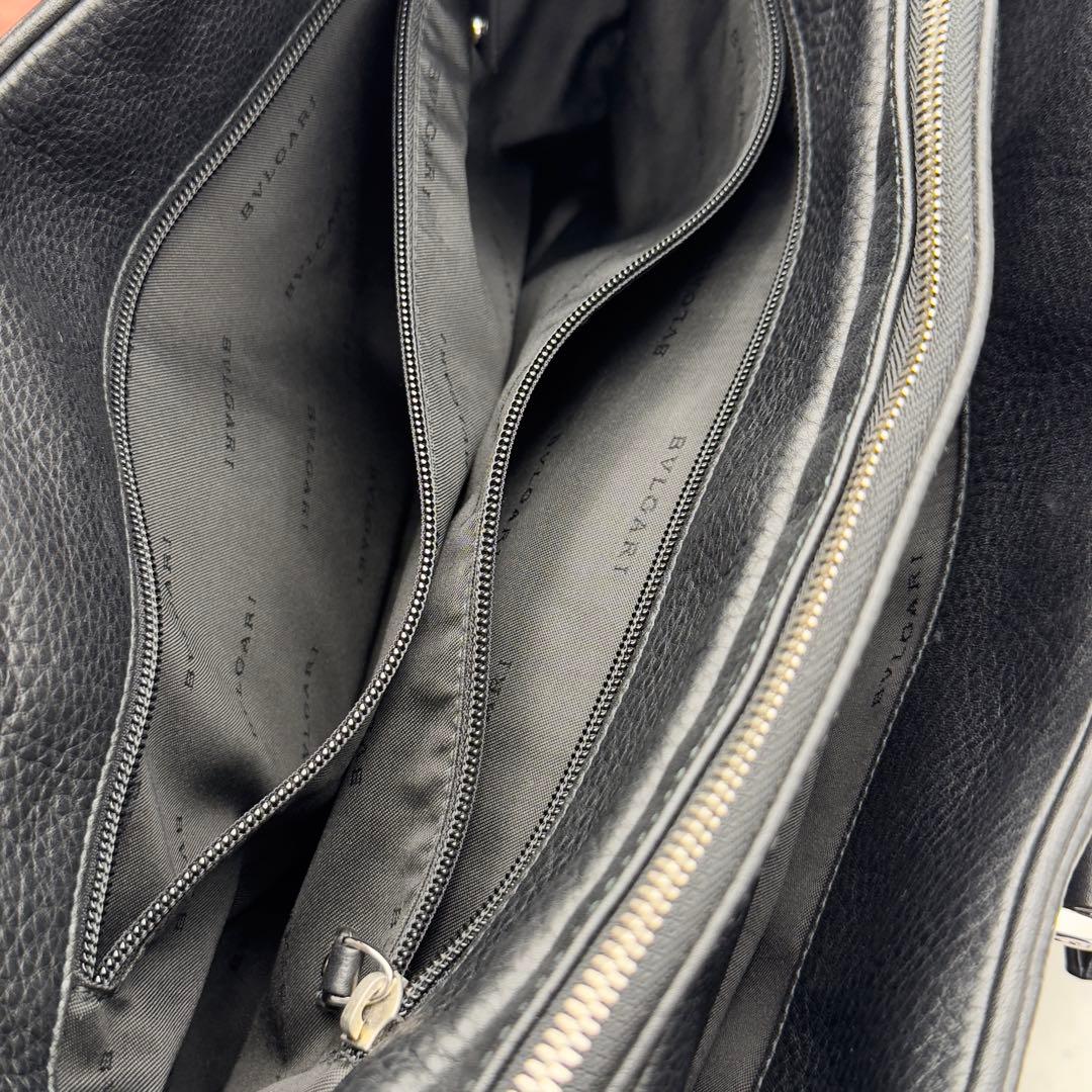 極美品✨ BVLGARI ブルガリ アーバン2way ビジネスバッグ 本革 黒