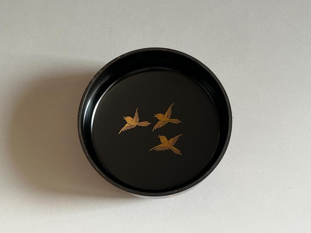 司光作秋野の蒔絵大棗茶道具薄茶器