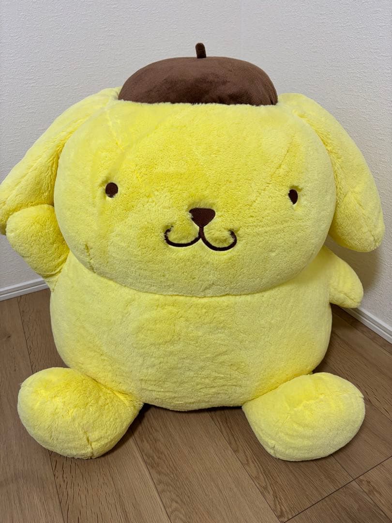 ポムポムプリン　ビッグ　ぬいぐるみ　サンリオ公式　限定 imgrc0104969225.jpg