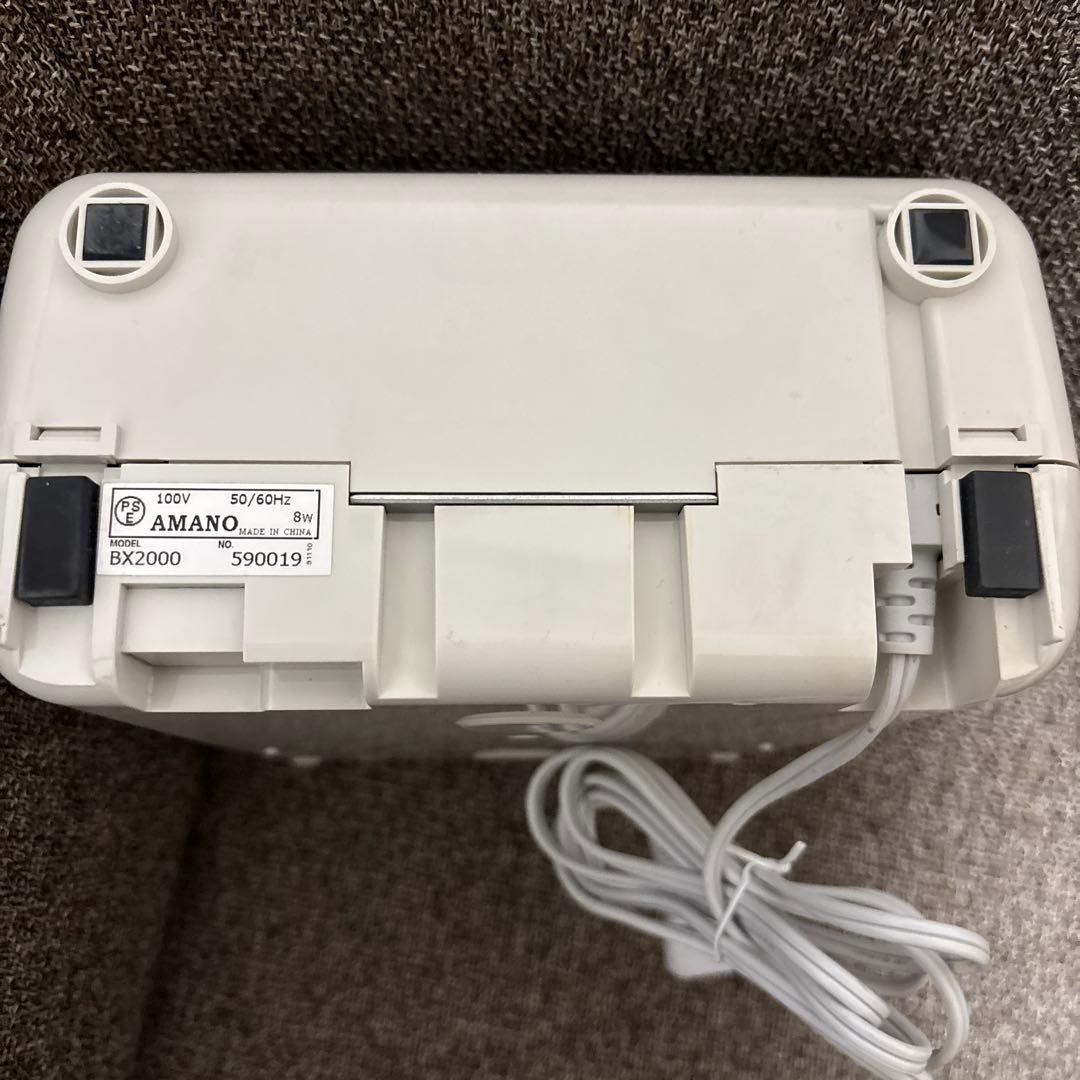 業務用　AMANO アマノ タイムカード タイムレコーダー BX2000