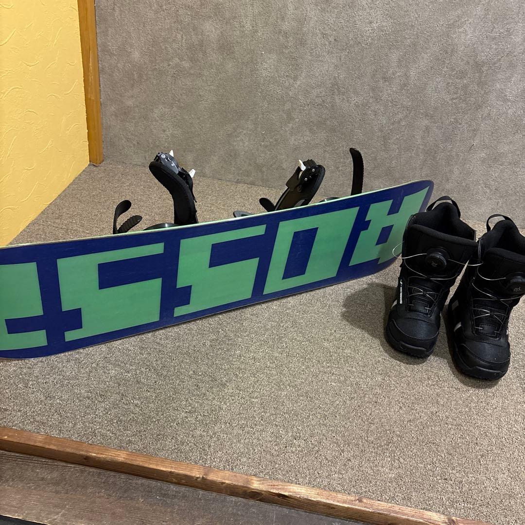 ROSSIGNOL子供用スノーボードセットブーツ&ビンディング付き100cm