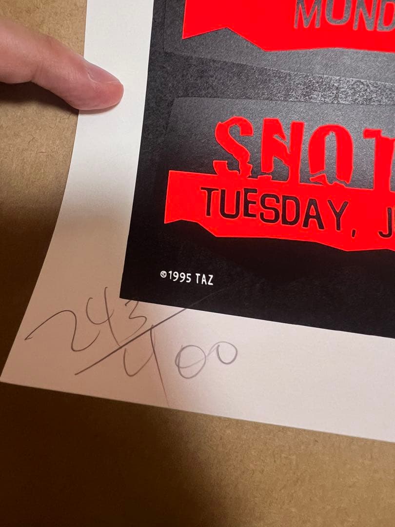 Taz NOFX AKIRA 鉄雄 金田ポスター kozikの通販はau PAY マーケット