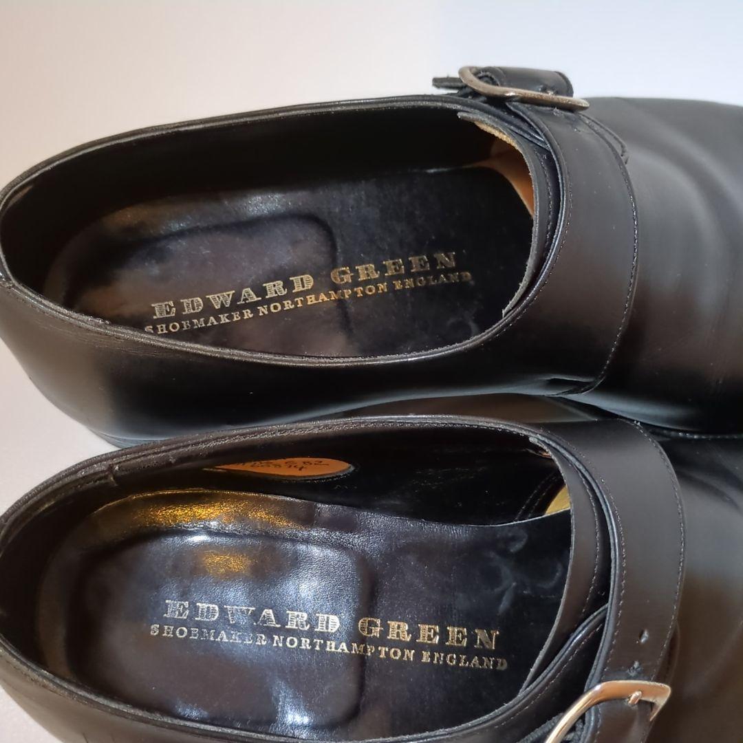 EDWARD GREEN エドワード グリーン◆シングルモンク　メダリオン革靴