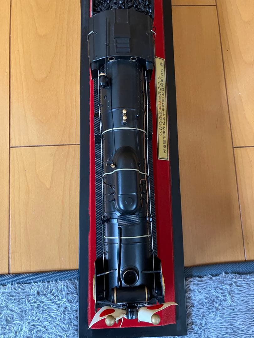 鉄道模型 昭和天皇御在位五十年記念 お召列車 D51 1/43