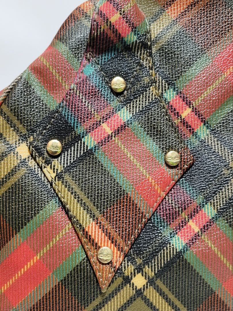 O*O様 ☆美品☆Vivienne Westwood タータンチェック柄 ハンド