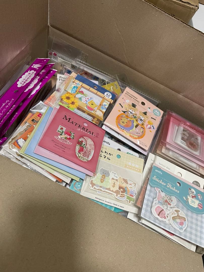 100均素材 シール マステ レタセ カード デザペ大量まとめ売り 200点