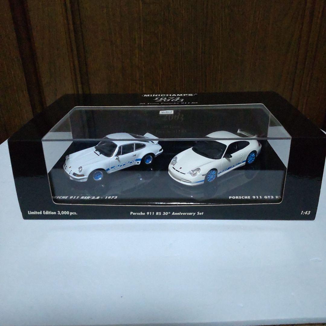 ポルシェ911 RSR ポルシェ911 GT3 RS ２台セット ミニチャンプス