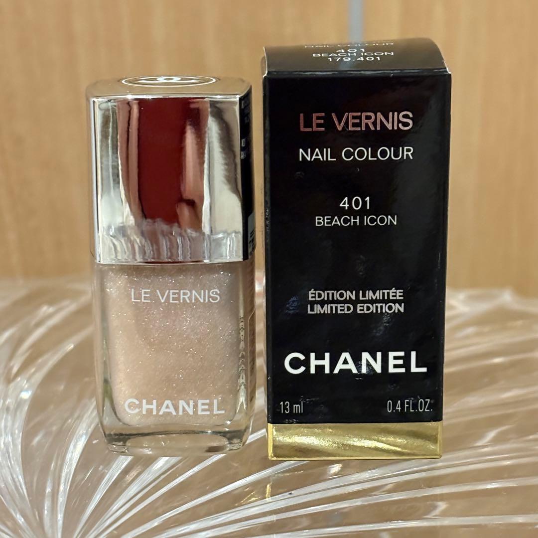 新品未使♡CHANEL シャネル ヴェルニ 401 ビーチアイコン - メルカリ