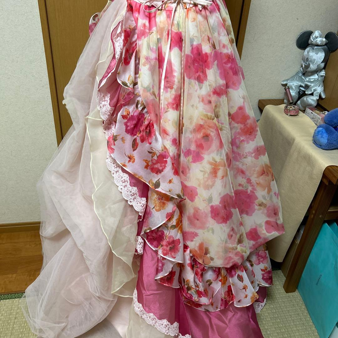 A liliale カラードレス　フォトウェディング　発表会　ピアノ