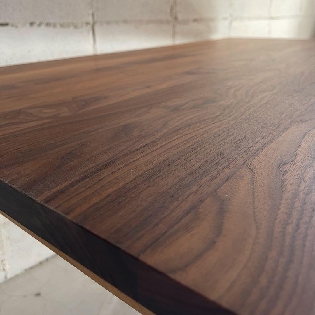 美品　MUJI 無印良品　ダイニングテーブル　ウォールナット 無垢材　木製