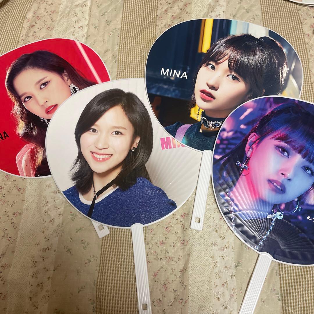 公式販売終了】TWICE うちわセット12点ミナチェヨンまとめ売り