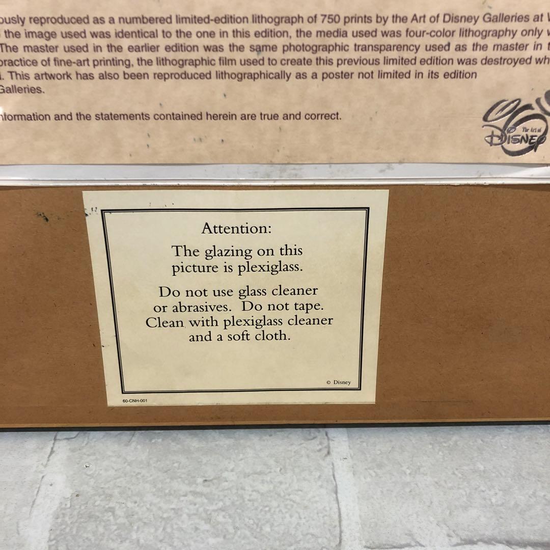 M4026 ミッキーマウス 生誕70周年記念アートフレーム シリアルナンバー入り