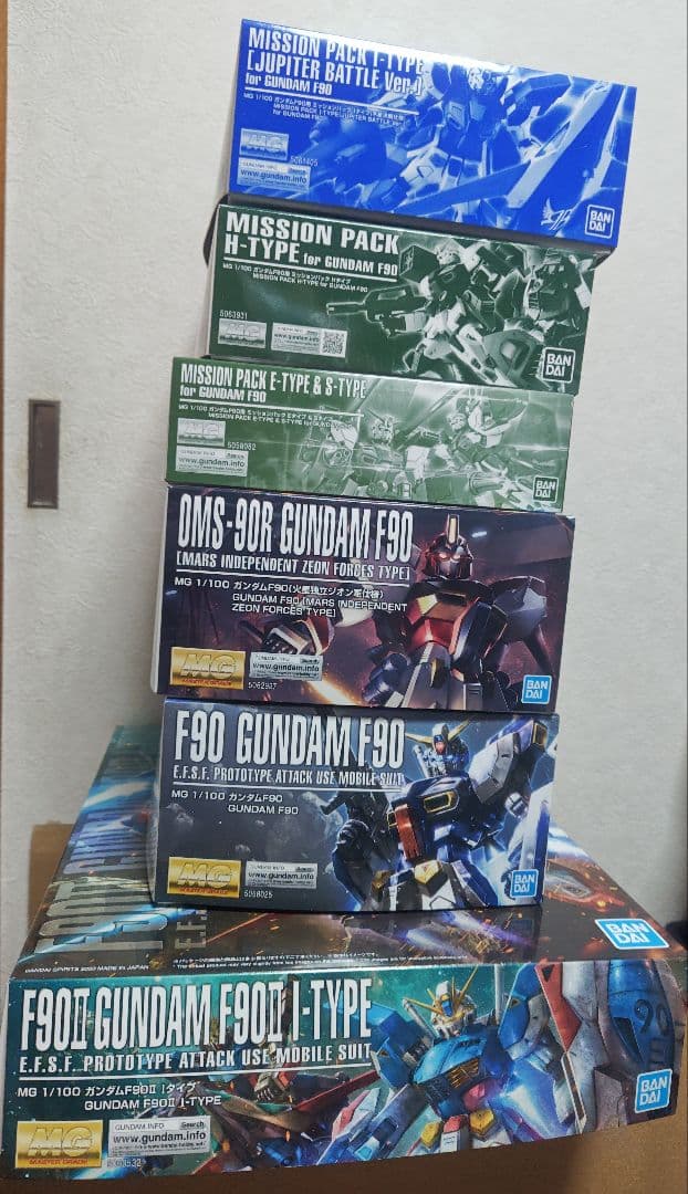 ガンプラMG6個まとめ売り