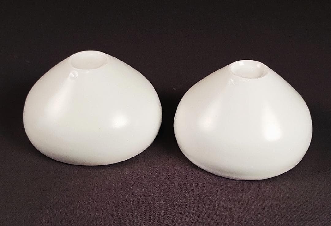 黒田泰蔵　椀　白磁　2客