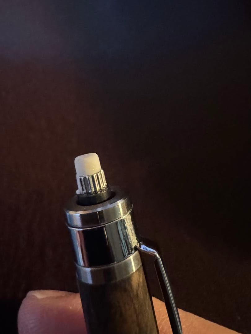 工房楔　黒柿孔雀杢　シャープペン　木軸ペン