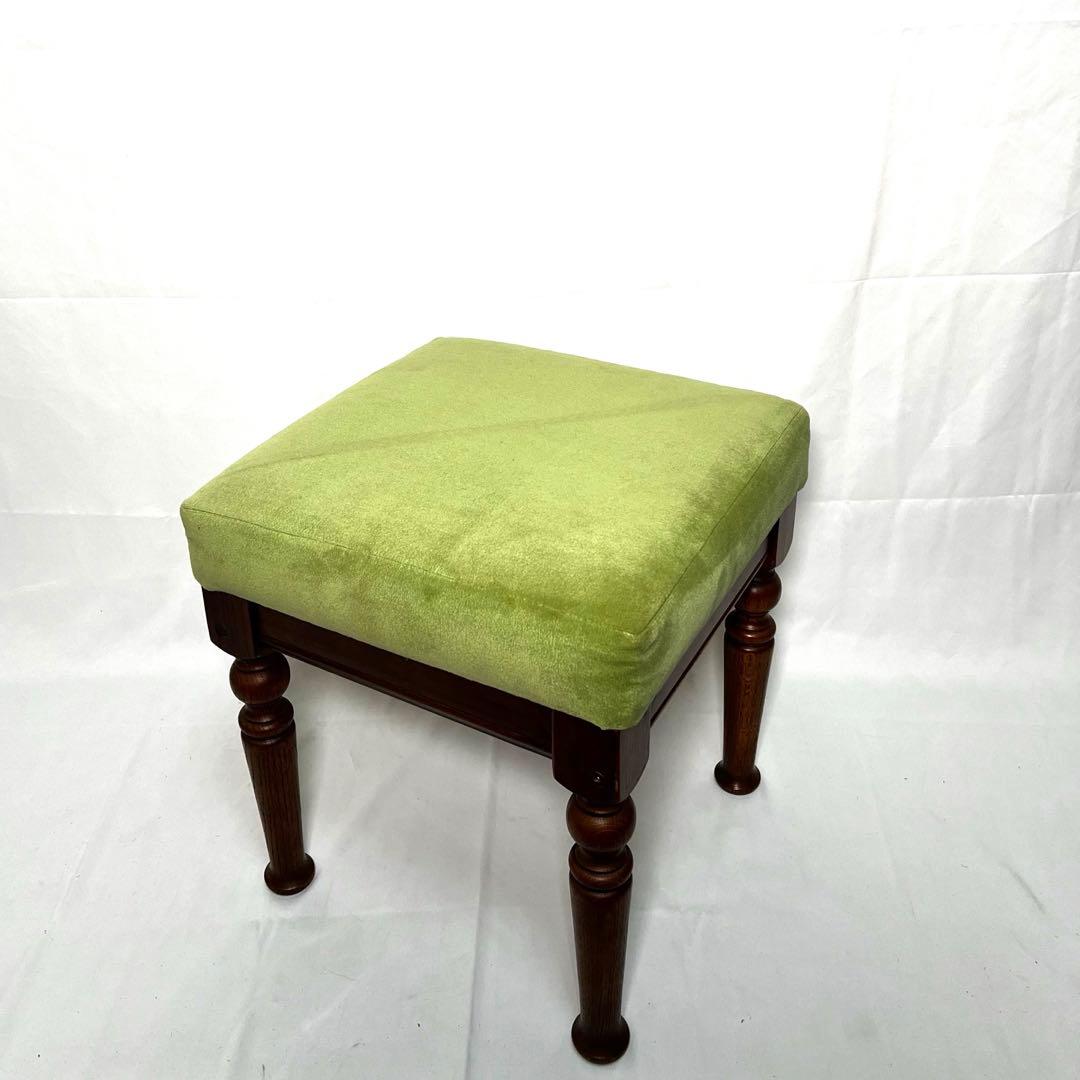 三越家具 (現カントリーハウス) Brugge イス グリーン オーク材