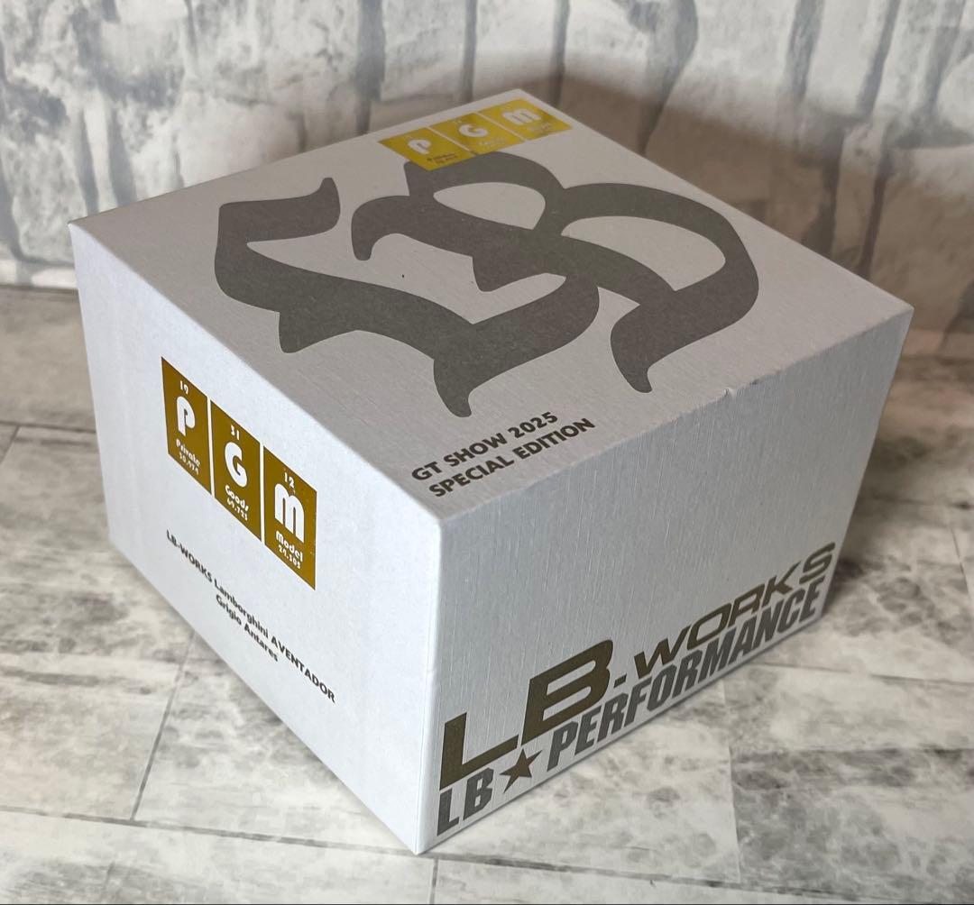 ランボルギーニアベンタドール　LBWK 1/64ミニカーGTショー2025限定品