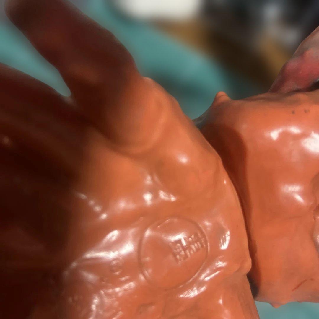 特撮フィギュア ￼エビラ、ゴジラ南海の大決闘マルサンスタンダードサイズ初期型