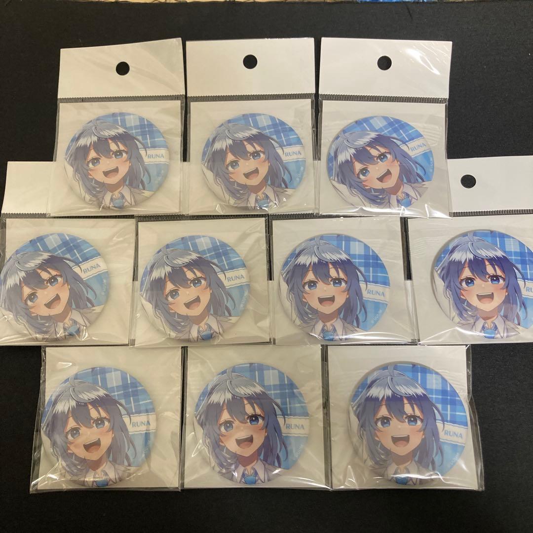 カラフルピーチ るな 缶バッジ10個 からぴちパラダイス2025