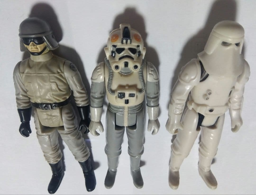 銃付き スターウォーズ オールドケナーフィギュア帝国軍セット