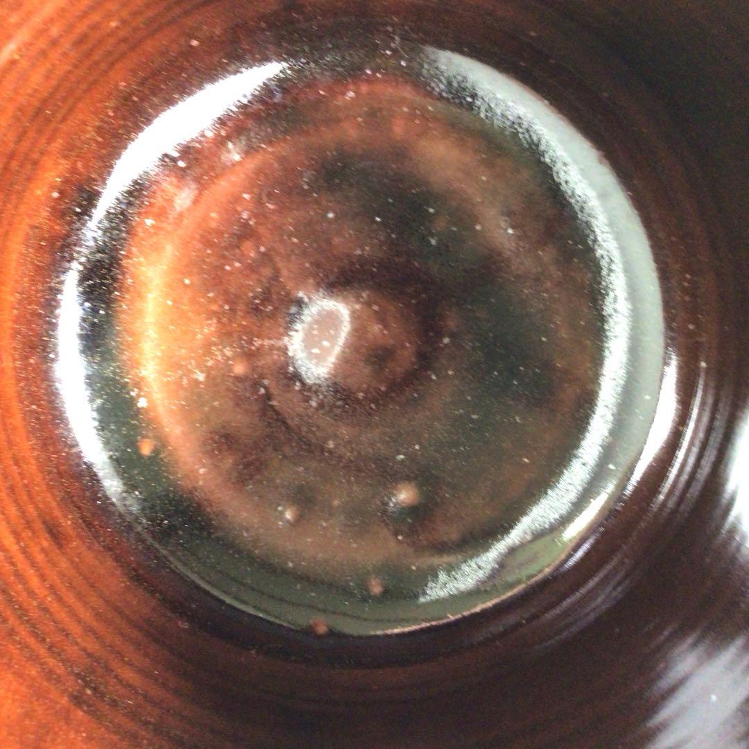 Ｒ３５２　水指　『宇田佐平造』『瀬戸釉』『一重口水指』　共箱　茶道具