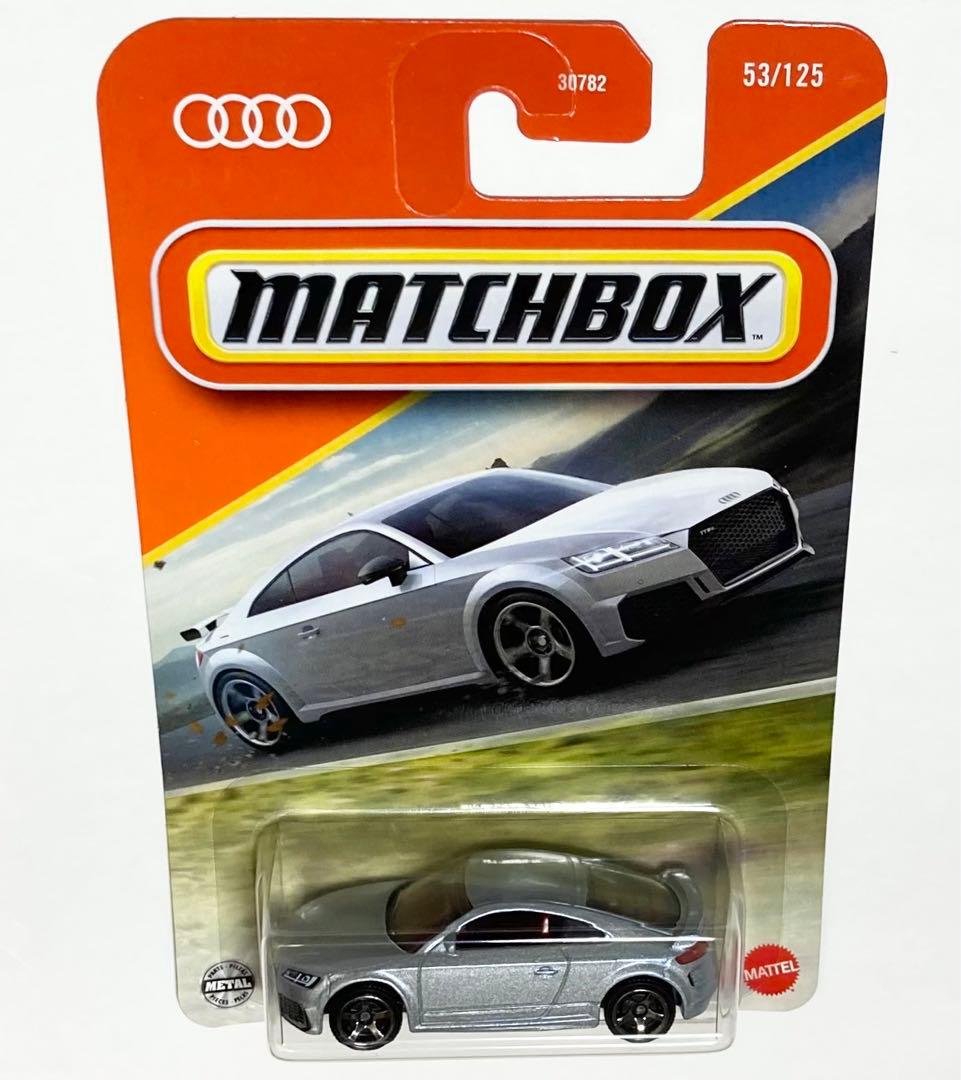 アウディ TT RS クーペ マッチボックス ミニカー シルバー - メルカリ