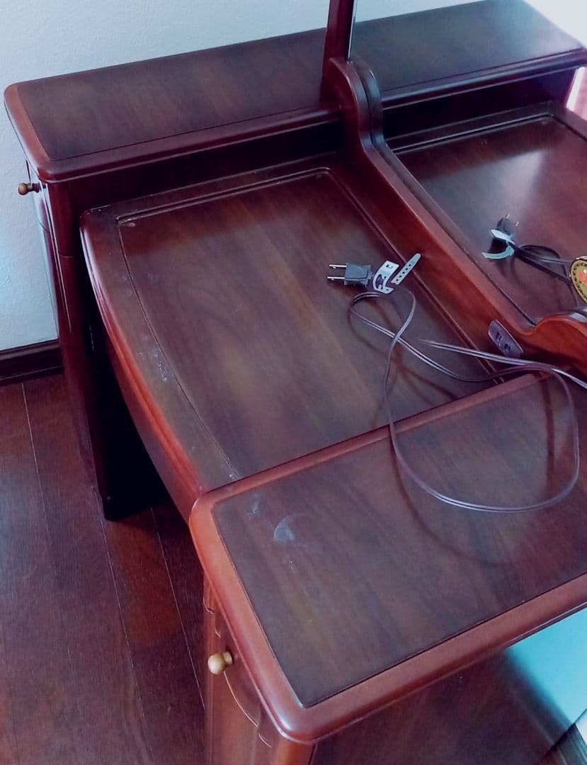 古いドレッサー 最高級銅引鏡 ミエミラー セントラル硝子 セール中