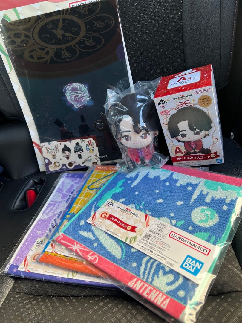 ミセスグリーンアップル 1番くじ A賞 大森元貴➕タオル、クリアファイルセット ミセスグリーンアップル 1番くじ A賞 大森元貴➕タオル、クリア